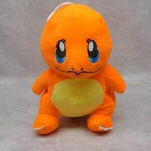 Pokemon Charmander Plush Toy Stuffed Animal 8.5" Orange